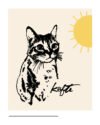 Artboard 3 Pet Portre Çizgisel Poster | Tablo