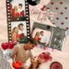 Artboard 9 Sevgiliye Özel Eğlenceli Kolaj Tablo, Kutlama | Doğum Günü | Yıl Dönümü | Sevgililer Günü Poster