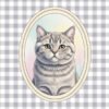 pet portrait cartoon gri Cartoon Pet Portre Poster | Tablo