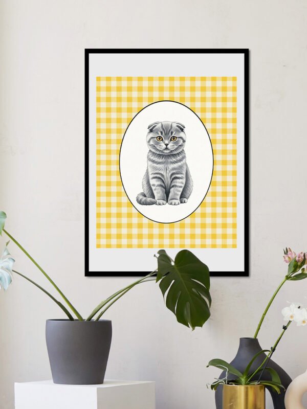 Cartoon Pet Portre Poster | Tablo